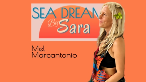 Mel Marcantonio Artist At Sea Dreams By Sara